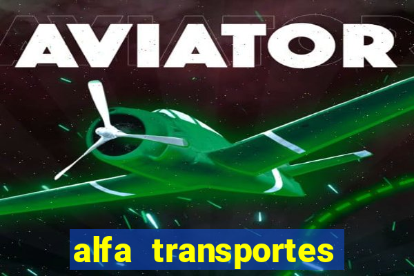 alfa transportes novo hamburgo